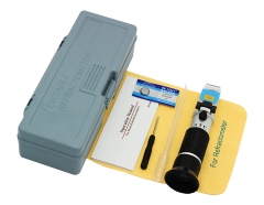 LED-RHW-22Be ATC Wine 0-22%baume 0-25%Vol 0-40%brix optical refractometer