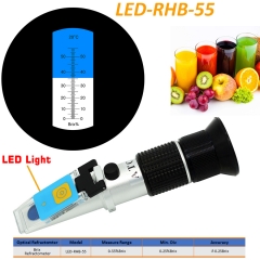 LED-RHB-55 ATC Brix 0-55% optical refractometer