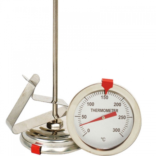 YH-B300B Deep Fry Thermometer Candy Sugar Frying Thermometer for Cooking 300mm Probe Length
