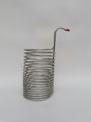 YHH-WC13 Stainless Steel Coil Tube Immersion Wort Chiller Beer/Wine Cooler Home Beer Brew Heat Exchanger Food Grade 304 More Loop Chiller