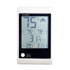 CX-601D Digital Thermometer Hygrometer Electronic Temperature Humidity Meter Weather Station