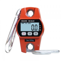 YH-CS300 300kg Mini Handle Digital Scale Industrial Crane Scale Portable LCD Electronic Scale Heavy Duty Hanging Weighting Hook Scale