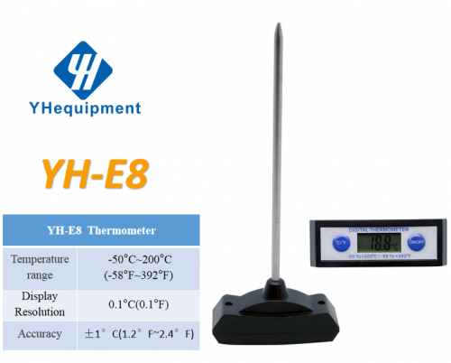 YH-E8 Digital long probe cooking digital lcd display meat food BBQ thermometer