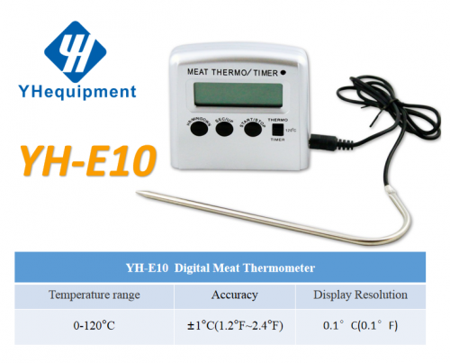 YH-E10 Digital meat BBQ testing thermo grill food home cooking thermometer