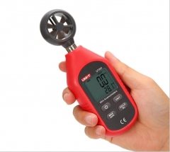 UT363 Handheld Anemometer Digital Wind Speed Measurement Temperature Tester LCD Display Air Flow Speed Wind Meter