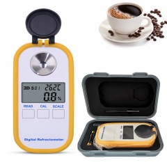 DR-701 0-50% brix Coffee Sugar Meter TDS 0-25% concentration refractometer digital Portable electronic refractometer