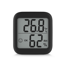 Portable digital temperature monitor and hygrometer for baby room bedroom warehouse