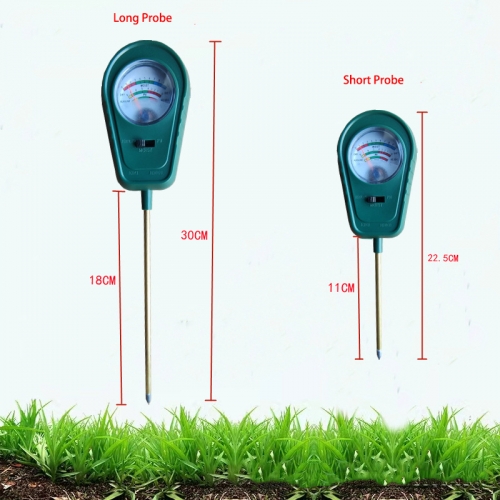 NEW 3-in-1 Soil Moisture,Fertility and PH Tester,Gardening Tool for Plant Care, Garden, Farm, Lawn, Indoor & Outdoor House,Plant Water Meter,No Battery Needed