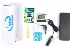 PH-025 Digital Online PH Monitor pH Meter Tester Monitor 0.00-14.00 with ATC for Hydroponics Aquarium