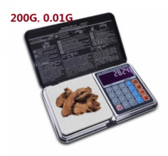 PS41A-200G 200g 0.01g Multi-function Digital Scales Electronic weight balance With Palm Calculator Design DP-01