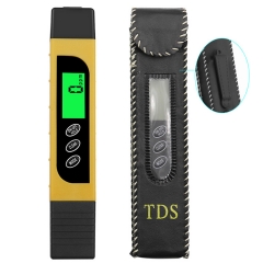 TDS2-A 3 In1 Multifunction Digital TDS EC Meter Water Quality Test Pen TDS Water Meter Drinking Water TDS Tester Pen with Backlight