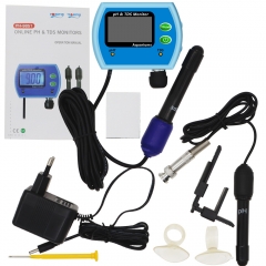 PH-9851 2IN1 Online PH & EC Meter Tester PH Acidometer Tester For Aquarium