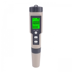 S-100 4 in 1 TDS/EC/Salinity/Tem Meter Waterproof Salt Meter Digital Display Portable Salt TDS Tester Pool SPA Salinity Tester