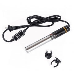 Aquarium stainless steel heater rods with led digital display