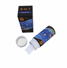 Fish tank pond test strips 6 in 1