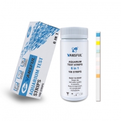 6 IN 1 AQUARIUM TEST STRIPS