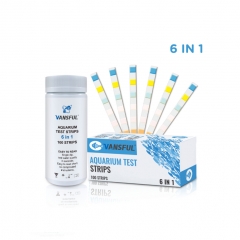 6 IN 1 AQUARIUM TEST STRIPS