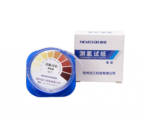 5M/Roll Chlorine Test Paper Strips Range 10-2000mg/lppm Color Chart Cleaning Water Testing Measuring