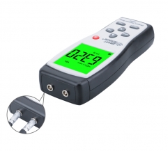 Digital Ultrasonic Thickness Gauge Sound Velocity Meter Metal Depth tester 1.2-225mm Smart Sensor AS840 with LCD display