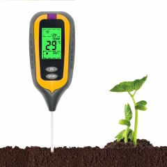YH-Soil4in1B 4in1 Plant earth Soil PH Moisture Light Soil Meter Thermometer