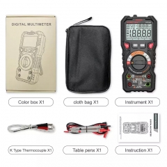 Big Multimeters HT118E 20000 Counts Resistance Black Digital Multimetro Multimeters