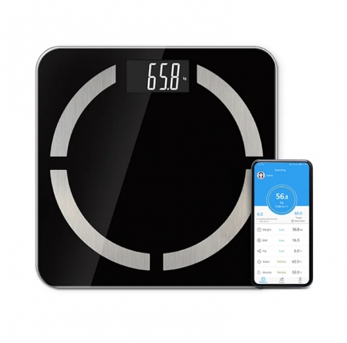 400lb/180kg Cheap Electronic BMI Balance Digital Body Fat Weight Bluetooth 4.0 APP Smart Scale