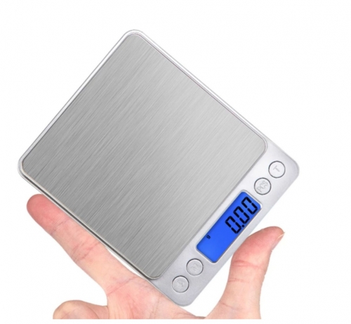 i2000 2000/0.1g Electronic scale Kitchen Scale Stainless Steel Baking Scale Pocket jewelry scale portable gram
