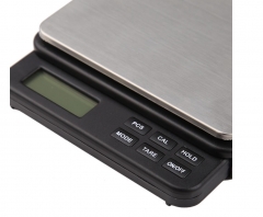 Profession Scale Jewelry Scale 0.01g Pocket Scale Kitchen Baking Scale Gold Gram Scale