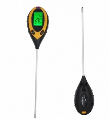 SP-4IN1 4 In1 Plant Soil PH Meter Moisture Tester Light Analyzer Temperature Sunlight Intensity Measurement Analysis Acidity