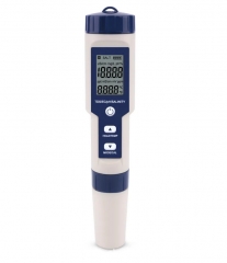 PH-9909 5 In 1 PH/TDS/EC/Salinity/Temperature Tester Pen Waterproof Multi-Function Meter