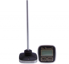 KT-25 Digital lcd display stainless steel probe cooking food instant read wine thermometer