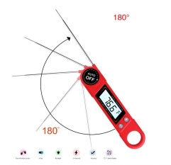 KT-100 Talking Instant Read Cooking Digital Meat Thermometer with LCD Display Voice Function for Kitchen BBQ Grilling Food Milk Candy
