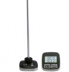 KT-25 Digital lcd display stainless steel probe cooking food instant read wine thermometer