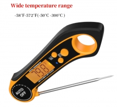 DT-JHA2 Digital Instant Read Meat Thermometer for Grill and Cooking, IPX7 Waterproof Food Thermometer with Backlight & Calibration Homebrew Thermometer