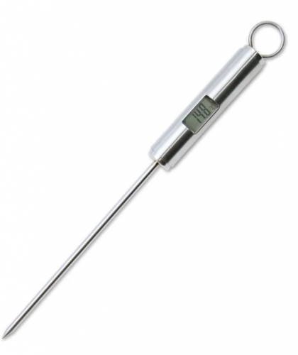 KT-24 Digital red backlight wine thermometer stainless steel liquid thermometer