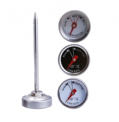 KT-B-1C MINI Steak Thermometer Dial BBQ Bimetal Food Meat Thermometer