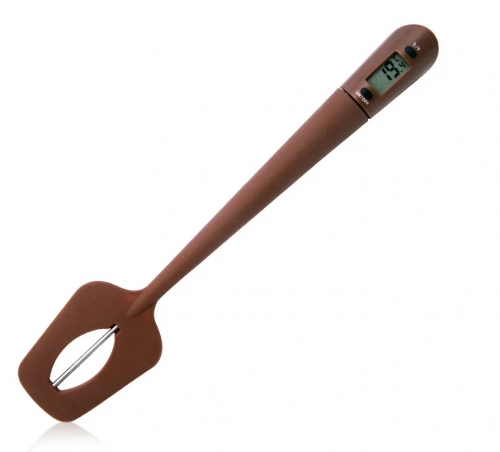 KT-34 Digital lcd stainless steel probe instant read cream chocolate spatula thermometer