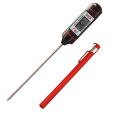 KT-33 Digital LCD meat temperature long probe water food testing cooking BBQ thermometer
