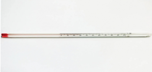 GT-03W 0-100C white color Glass Thermometer with Hook