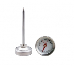 KT-B-1C MINI Steak Thermometer Dial BBQ Bimetal Food Meat Thermometer