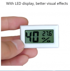 DT-45 Mini Indoor Thermometer Digital LCD Temperature Sensor Humidity Meter Thermometer Hygrometer Gauge Fridge Thermometers