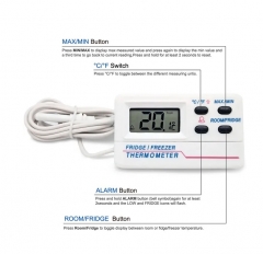 DT-35 Digital with Alarm Function Fridge Freezer Refrigerator Magnet Thermometer