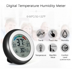 DT-60 °C/°F Digital Thermometer Hygrometer Temperature Humidity Meter Max Min Value Trend Display Home Thermometers термометр