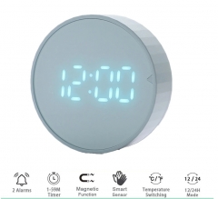 TM-140 LED Digital Kitchen Timer for Cooking Shower Study Stopwatch Alarm Clock Magnetic Electronic Cooking Countdown Clock Timer