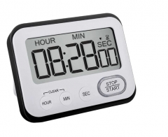 TM-139 Digital Kitchen Countdown Timer: Teachers Classroom Counter Large LCD Loud netic Clip Kids Simple Clock Mini Small Stopwatch