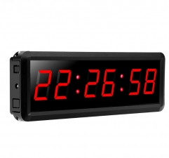 TM-143 Programmable Remote control LED crossfit timer Interval Timer garage timer sports training clock Crossfit gym timer