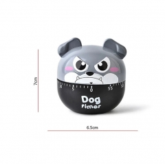 TM-135 Mechanical Timer Kitchen 60 Minute Cooking Mechanical Home Decoration Cute Animals Dogs Kitchen Decoration