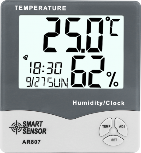 AR807 Humidity Temperature Meter