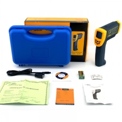 AR892 Industry 200℃~1650℃(392℉~3002℉) Infrared Thermometer With DC Charging And Computer Contact Function