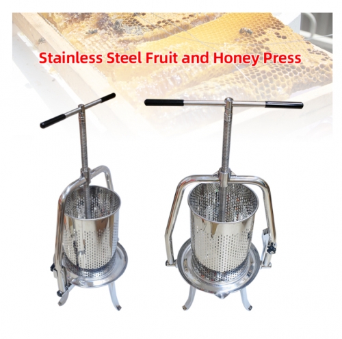 Stainless Steel Fruit and Honey Press Beeswax Press strainer
